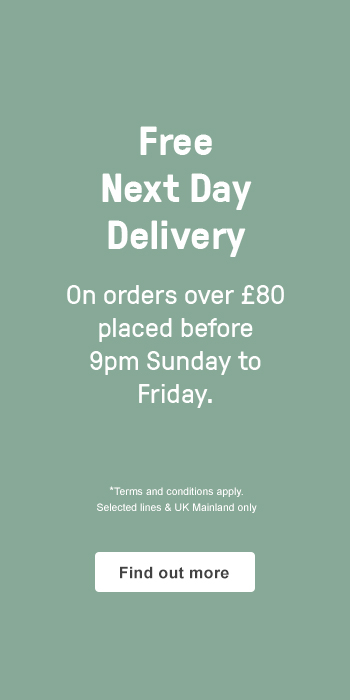 Free Next Day Delivery on orders over £80