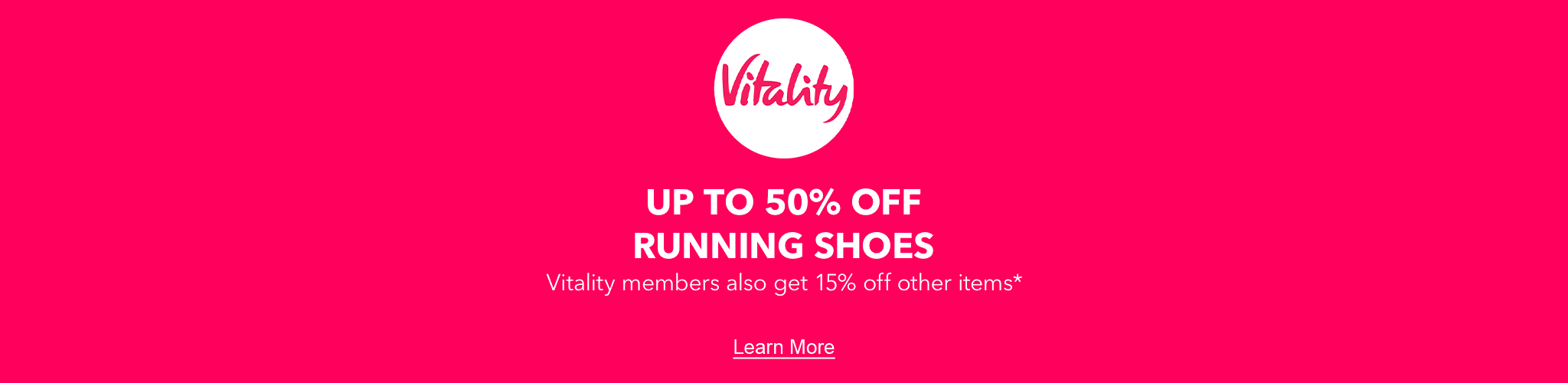 Shop Vitality offer